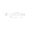 DX - 2-Flute End Mill for Nonferrous - Image 2